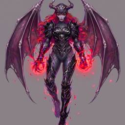 Avant - Modification des Ailes d'un Personnage Fantastique