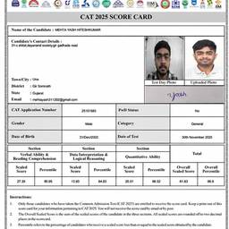 Après - Modifier la Carte de Score CAT