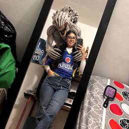 Monster Behind Mirror Selfie