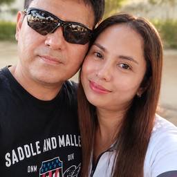 Two Selfies Into One Couple Photo