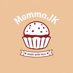 Depois - Edição de Banner de Logo de Cupcake