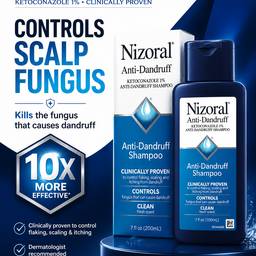 Depois - Pin de Anúncio do Shampoo Nizoral