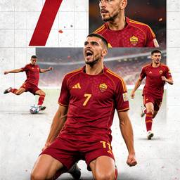 Después - Póster Deportivo de Jugador de Fútbol