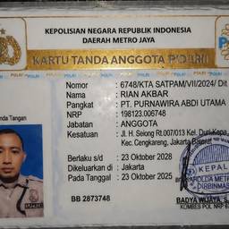 Police ID Date Edit