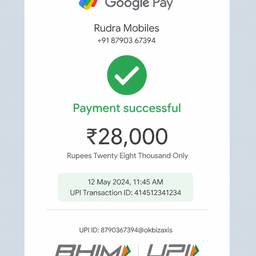 Google Pay Payment Screenshot