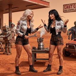 Mars Service Station