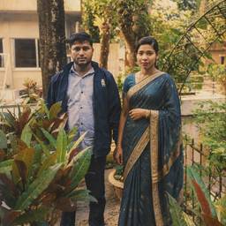 1980s Saree Style Photo