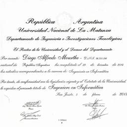 Diploma Name and ID Edit