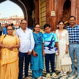 Family Travel Photo Enhancement