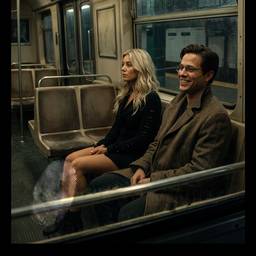 Cinematic Subway Scene
