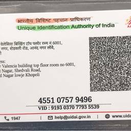Aadhaar Card Address Edit