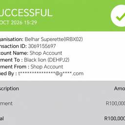 Payment Receipt Amount Edit