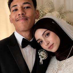 Wedding Couple Photo Merge