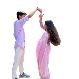 Couple Dance Cutout
