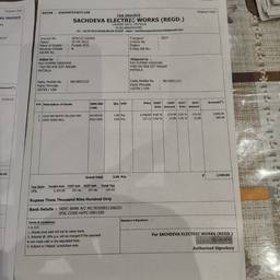 Vorher - Bearbeitete Steuerrechnungsbeträge