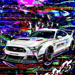 Nachher - Liberty Walk Mustang Tuning