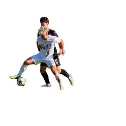Soccer Players Cutout