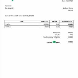Bolt Invoice Edit