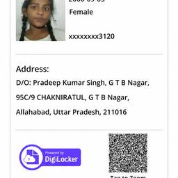 Después - Editar año de nacimiento en Aadhaar