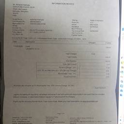Nachher - Datum auf Hotelrechnung bearbeiten