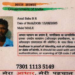 Aadhaar DOB Year Change