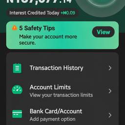 After - Bank Balance Screenshot Edit