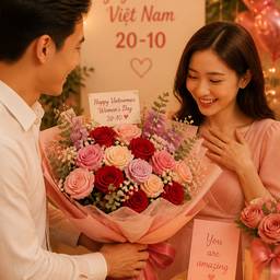 Romantic Women's Day Bouquet