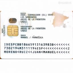 Edit Spanish DNI Details