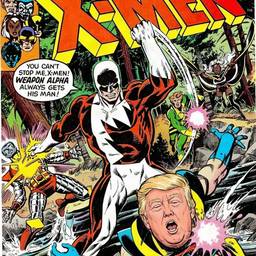 After - Trump X-Men Comic Edit