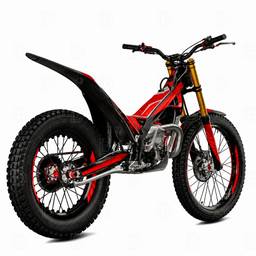 Black Fender Dirt Bike