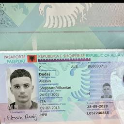Albanian Passport Number Edit