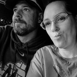 B&W Couple Photo Merge