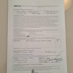 Before - Handwriting Form Fill