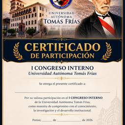 Academic Participation Certificate