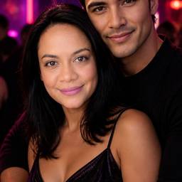 Club Scene Couple Hug