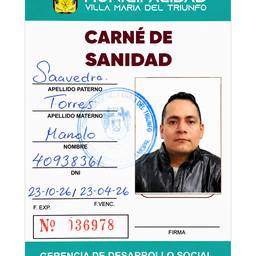 Clean Scanned Health Card