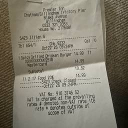 After - Receipt Edit With AI