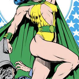 Superhero Comic Art Upscale
