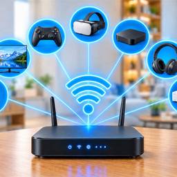 Smart Home WiFi Router Graphic
