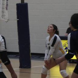 Vorher - Scharfer Volleyball-Action-Shot