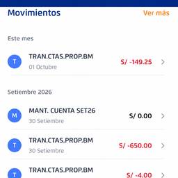 After - Remove Bank Transaction Row