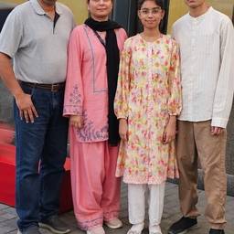 Family Group Photo Composite