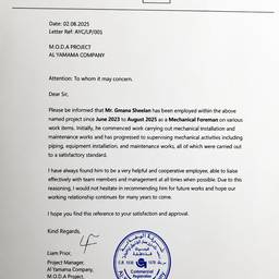 Swap Job Title in Letter