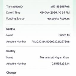 Before - Payment Screenshot Date Edit