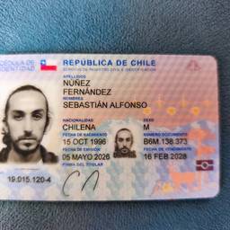 Chilean ID Card Edit