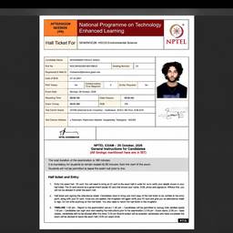 Hall Ticket Time Edit