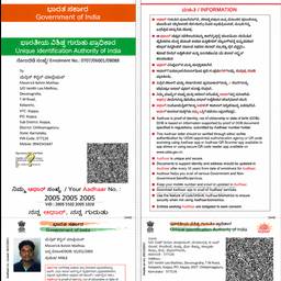 Aadhaar Card Year Edit