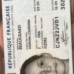 French ID Card Edit