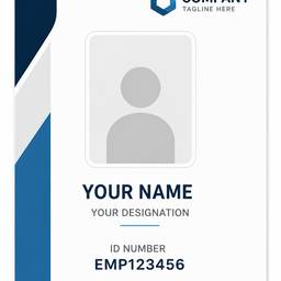 Clean Corporate ID Card