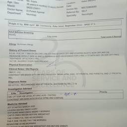 Antes - Edição de Data em Documento Médico